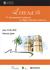 9th International Conference on Higher Education Advances (HEAd
