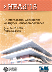 1ST INTERNATIONAL CONFERENCE ON HIGHER EDUCATION ADVANCES (HEAD