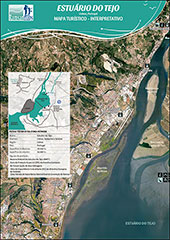 Mapa turÃ­stico-interpretativo do EstuÃ¡rio do Tejo