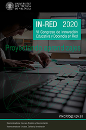 In-Red 2020. VI Congreso nacional de innovaciÃ³n educativa y docencia en red